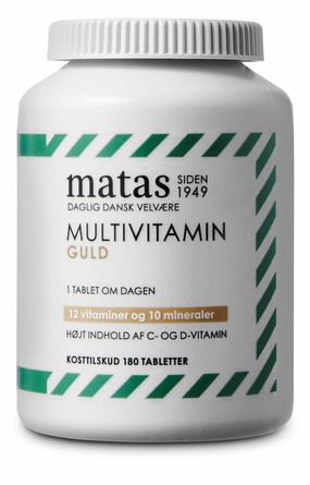 Matas Striber Multivitamin Guld 180 tabl