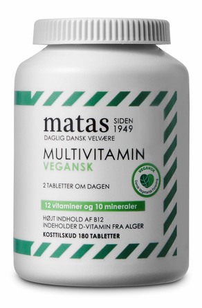 Matas Striber Multivitamin Vegan 180 tabl.