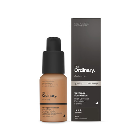 The Ordinary Coverage Foundation 3.1 R Dark Red