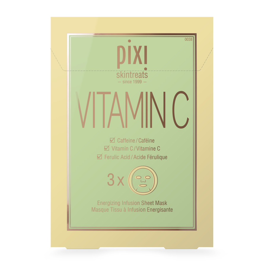 Pixi Vitamin-C Energizing Sheet Mask 3 pcs 3 pcs