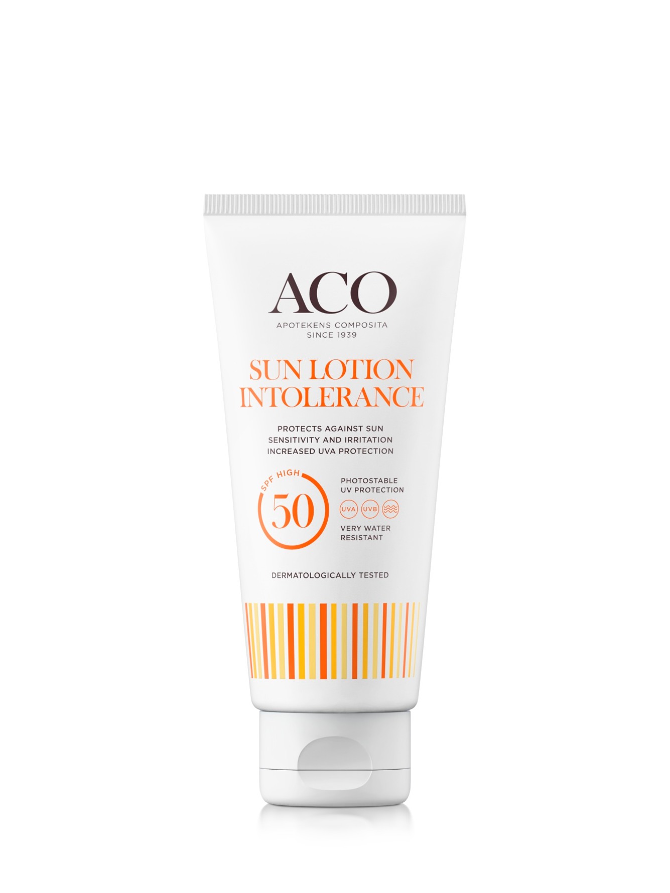 aco sun lotion intolerance