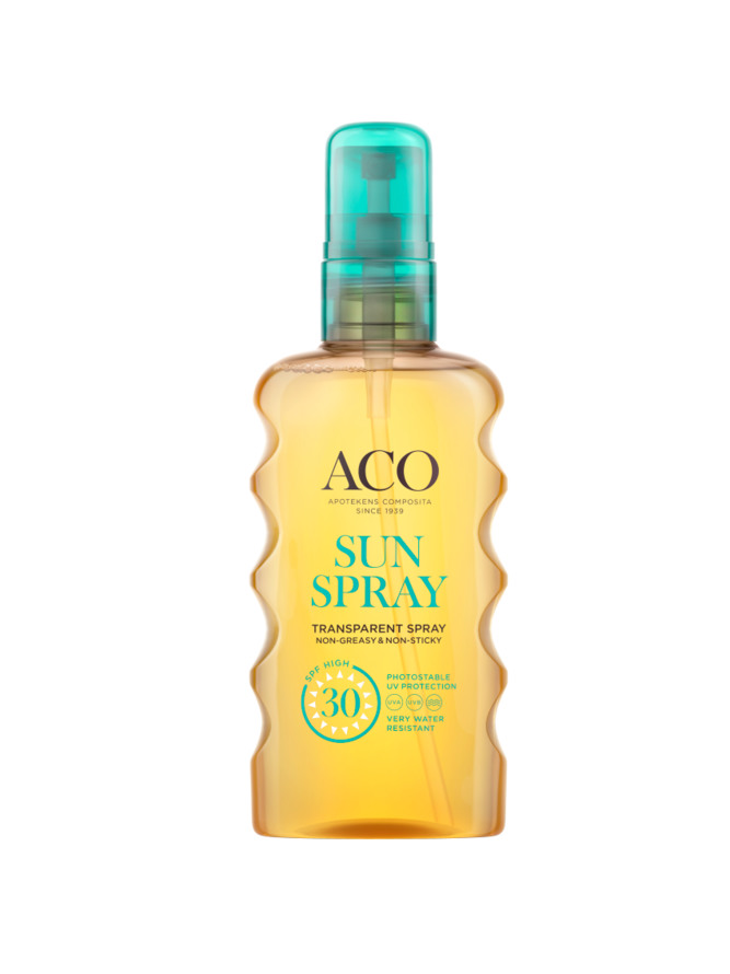 ACO Sun Transparent Spray SPF30 175 ml 175 ml