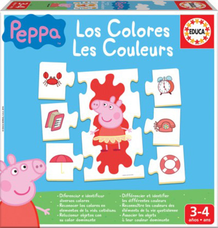 Gund Gurli Gris Puslespil Farver