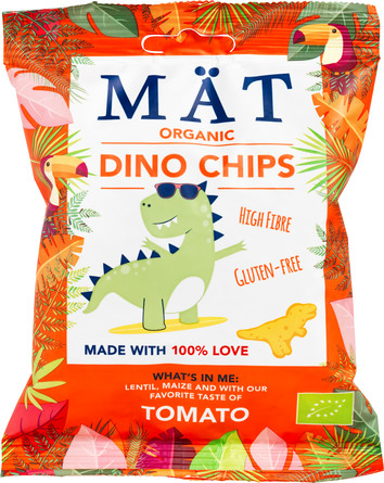 MÄT Organic Dino Chips Tomato