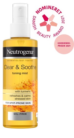 Neutrogena Clear & Soothe Toning Mist 125 ml
