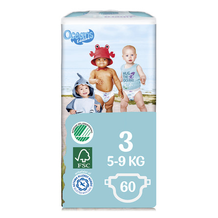 Libero Comfort str 3 Bleer 60 stk