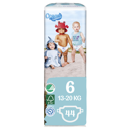 Libero Comfort str 6 Bleer 44 stk