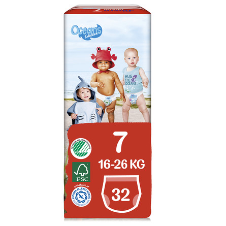 Libero Up&Go str 7 Bleer 32 stk