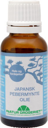 Natur Drogeriet Japansk Pebermynteolie 20 ml