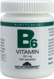 Natur Drogeriet B6-vitamin 100 tabl