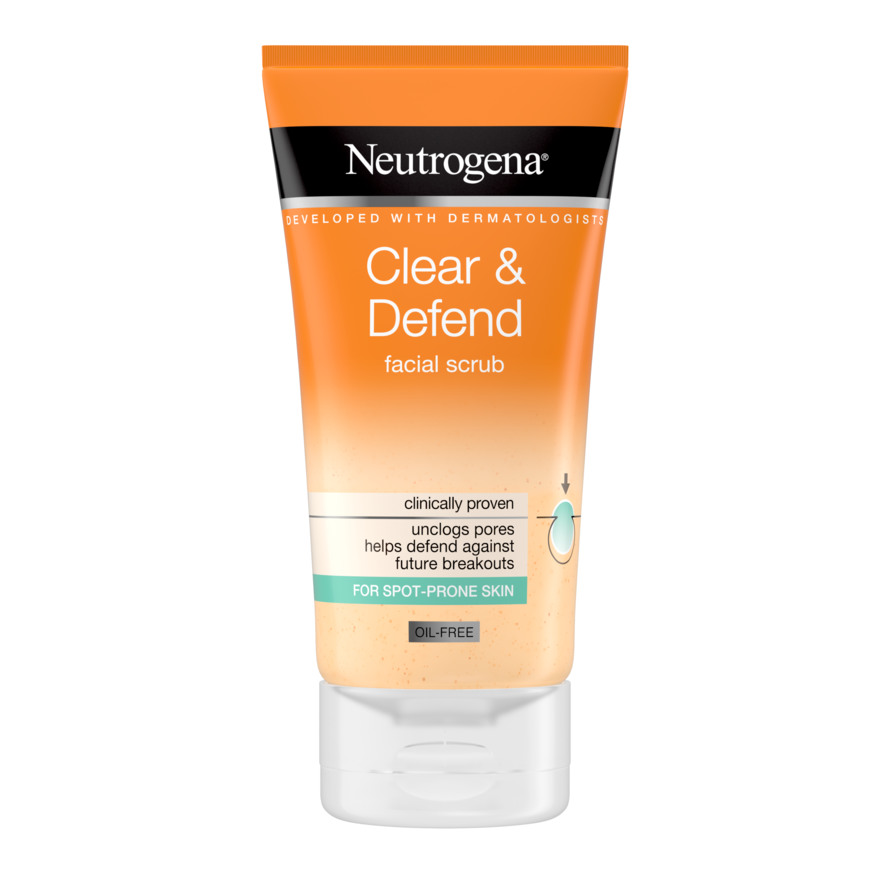 Neutrogena Clear & Defend 2 % Salicylic Acid Face Scrub 150 ml 150 ml