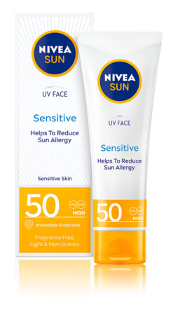 Nivea Sun Sensitive Face Cream SPF 50 50 ml