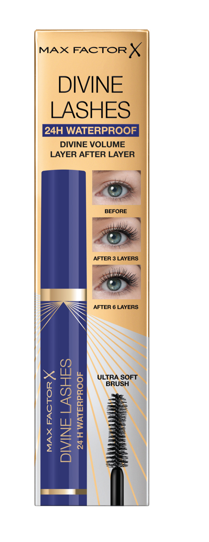 Max Factor Mascara Divine Lashes - Waterproof 001 Black