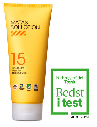 Matas Striber Sollotion SPF 15 Uden Parfume 200 ml