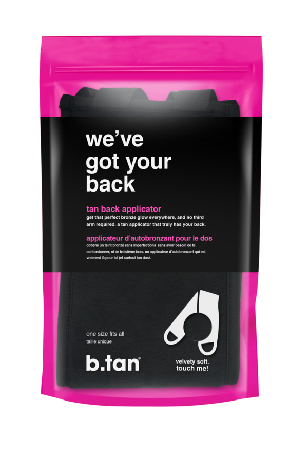 b.tan b.tan We've Got Your Back Tan Mitt