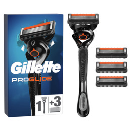 Gillette Proglide barberskraber + 3 barberblade