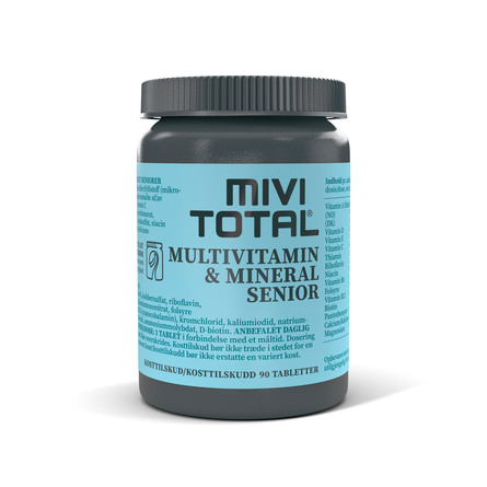 MIVITOTAL Multivitamin & Mineraler Senior 90 tabl
