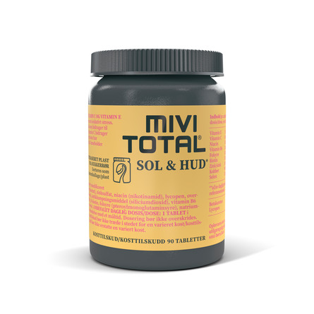 MIVITOTAL Sol og hud 90 tabl