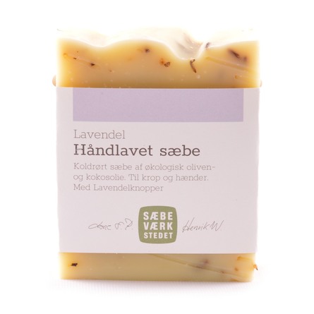 SÆBEVÆRKSTEDET Håndlavet sæbe Lavendel 100 g