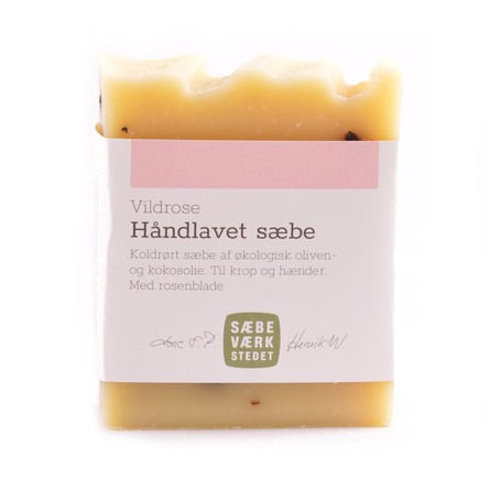SÆBEVÆRKSTEDET Håndlavet sæbe Vildrose 100 g