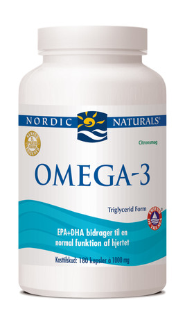 Nordic Naturals Omega-3 180 kaps.