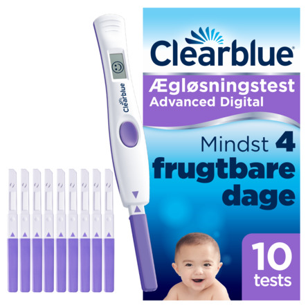Clearblue Advanced Digital Ægløsningstest 10 stk