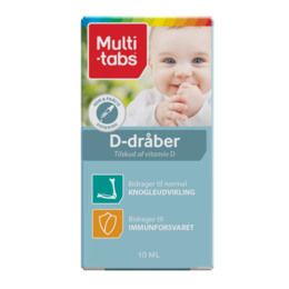 Multi-tabs D-dråber 10 ml