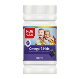 Multi-tabs Omega-3 Kids tygbare Kapsler 120 kaps