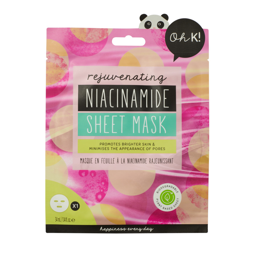 Køb K! Rejuvenating Niacinamide Sheet Mask g - Matas