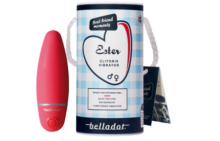 Belladot Ester Klitorisvibrator Rød