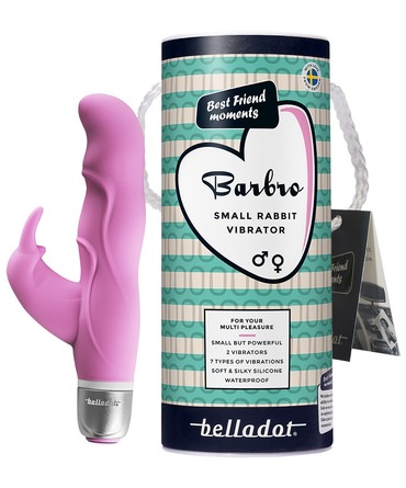 Belladot Barbro Small Rabbit Vibrator Pink