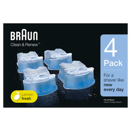 Braun CCR4 Clean & Renew Refill-Patroner 4 stk.