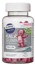 Livol Kalk Gummies + D3 50 stk.