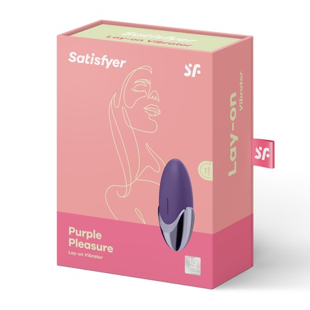 Satisfyer Purple Pleasure Lay-On Vibrator 1 stk