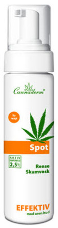 Cannaderm Spot Skumvask 180 ml