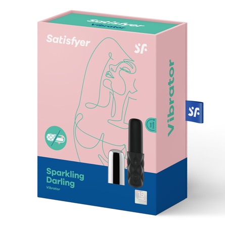 Satisfyer Sparkling miniVibrator Darling Chrome