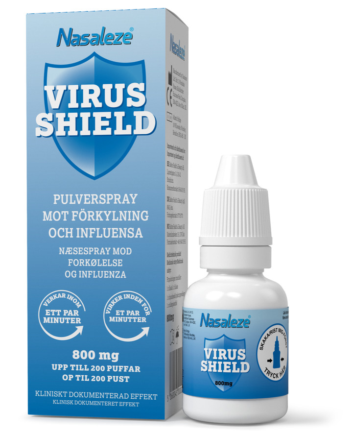 specielt kæmpe stor Ombord Køb Nasaleze Virus Shield - Matas