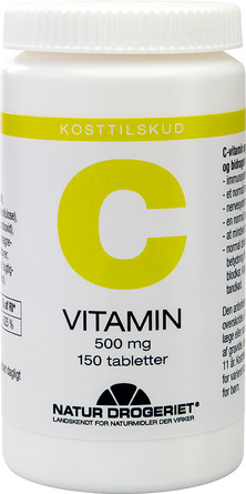 Natur Drogeriet Mega C-vitamin 500 mg 150tabl