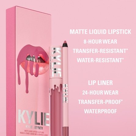 Kylie by Kylie Jenner Matte Liquid Lipstick & Lip Liner 808 Kylie