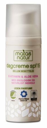 Matas Natur Aloe Vera & E-vitamin Dagcreme SPF 15 50 ml