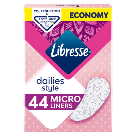 Libresse Trusseindlæg Micro Duo Pack 44 stk