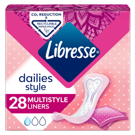 Libresse Trusseindlæg Multistyle Normal 28 stk