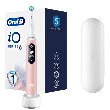Oral-B iO Series 6s El-tandbørste Pink
