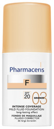 Pharmaceris Coverage-Correction Intense Coverage Mild Fluid Foundation SPF 20 03 Bronze