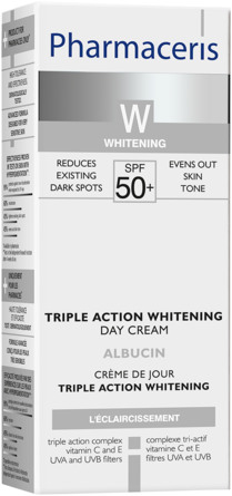 Pharmaceris Albucin Triple Action Whitening Day Cream SPF 50+ 30 ml