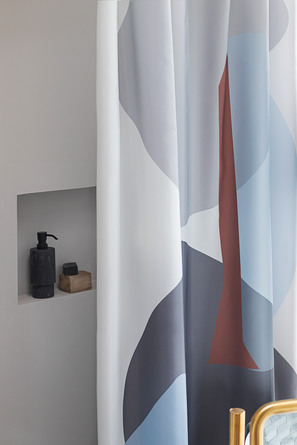Mette Ditmer Gallery Badeforhæng - Light Grey 150 x 200 cm