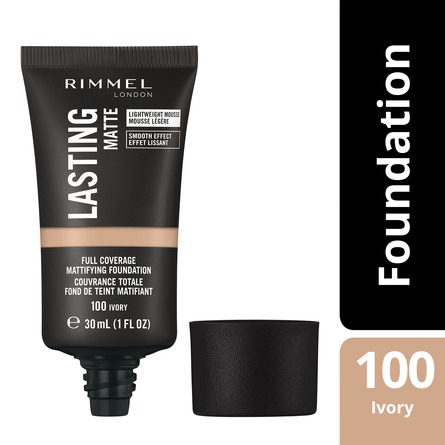 Rimmel Lasting Matte Foundation 100 Ivory