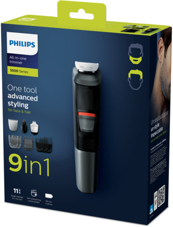 Philips Opladelig Multitrimmer med 9 stk. Tilbehør MG5720/15
