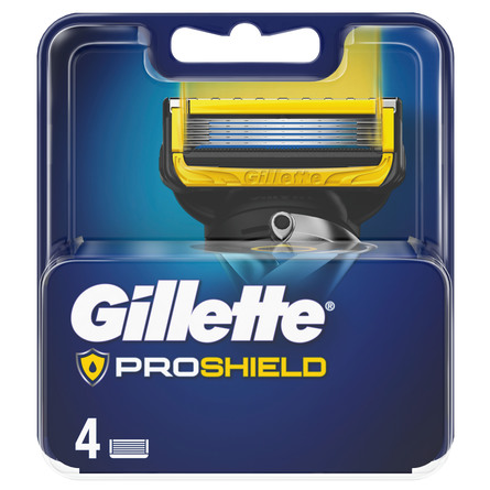 Gillette Fusion5 ProShield Barberblade 4 stk