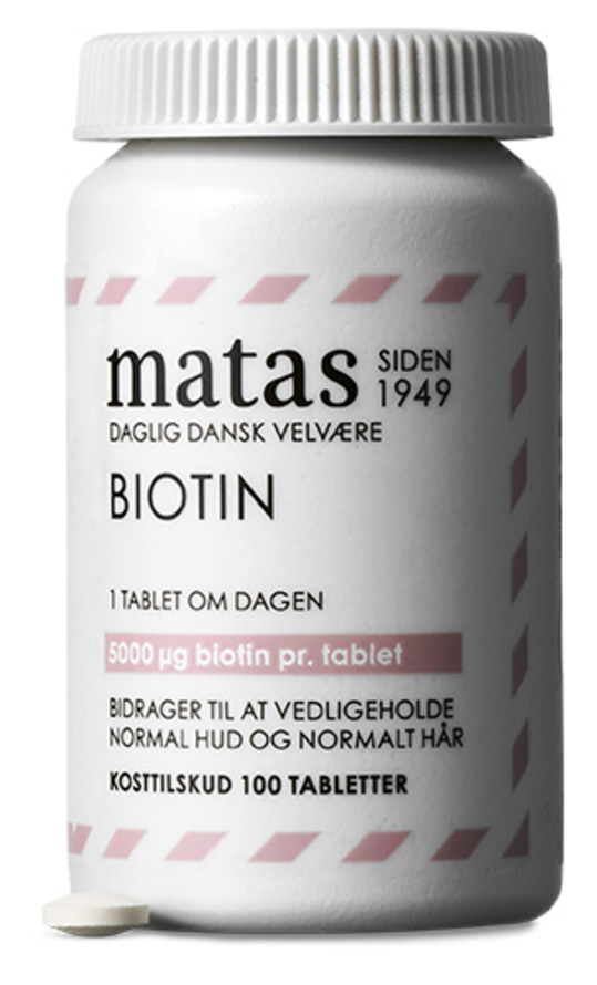 Køb Matas Biotin 5 mg 100 Matas